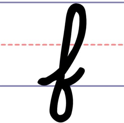 How Do You Draw an F in Cursive, and Why Does It Feel Like Solving a Rubik's Cube Blindfolded?