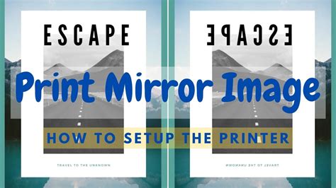 How to Mirror Print an Image: A Journey Through Reflections and Digital Alchemy